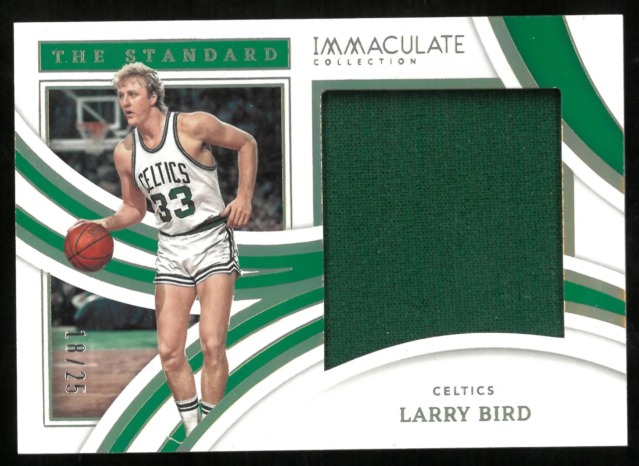 Larry Bird Jersey /25 Standard Immaculate CELTICS 2021-22 