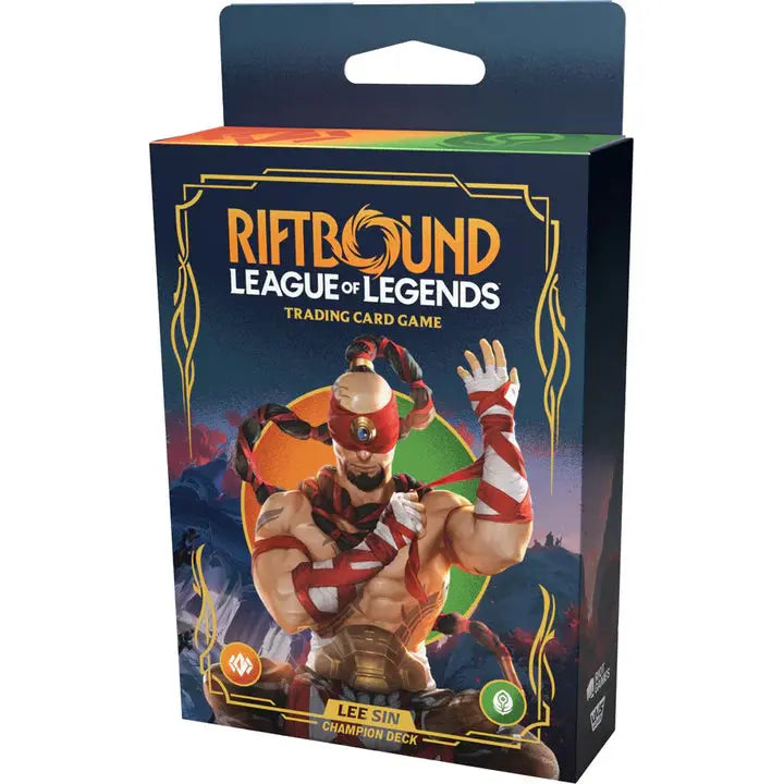 League of Legends Riftbound TCG Origins Champion Deck Lee Sin 