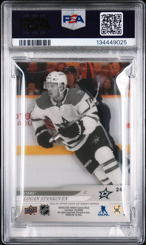 Logan Stankoven Young Guns Acetate RC PSA 10 Rookie POP 1 2024-25 