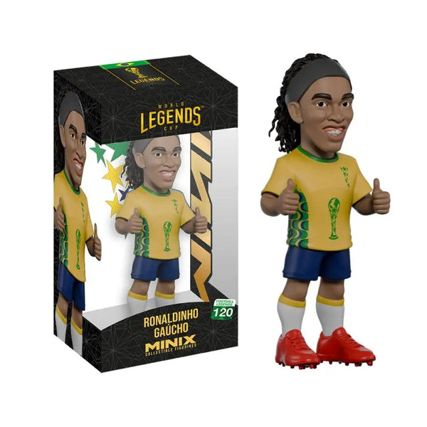 Brazil Ronaldinho Figurine - 12CM World Cup Legends Collectible