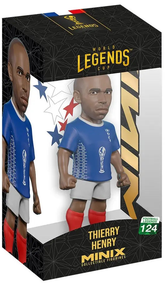 MINIX 12CM World Cup Legends France Henry Figurine 