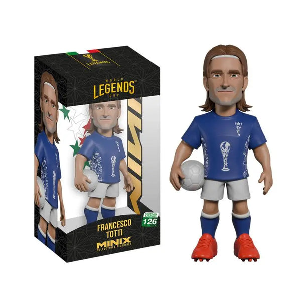 Italy Totti Figurine - MINIX 12CM World Cup Legends Collectible
