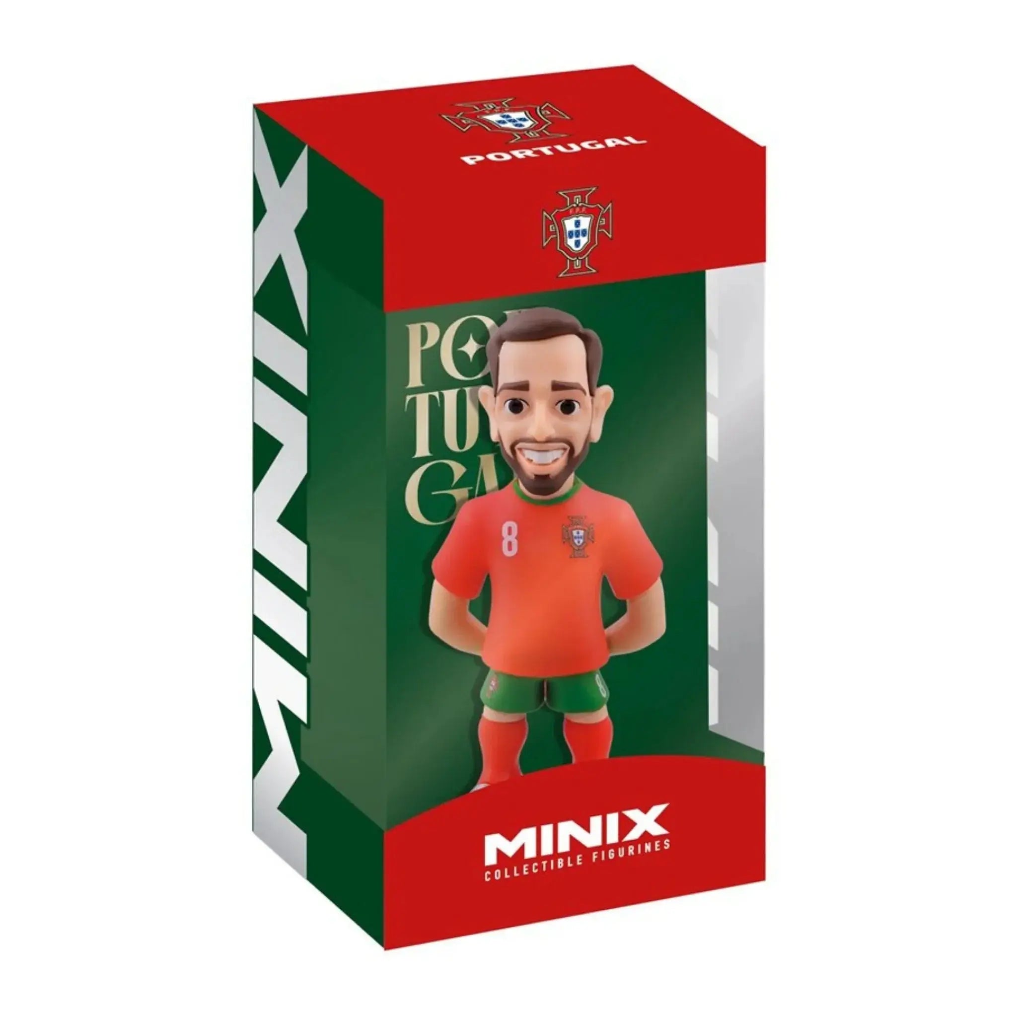 MINIX 12CM World Cup Portugal Bruno Fernandes Figurine 
