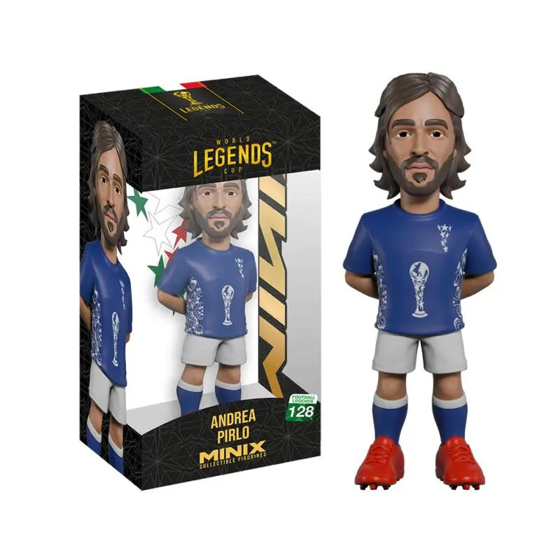 MINIX 12cm World Cup Legends Italy Pirlo Figurine 