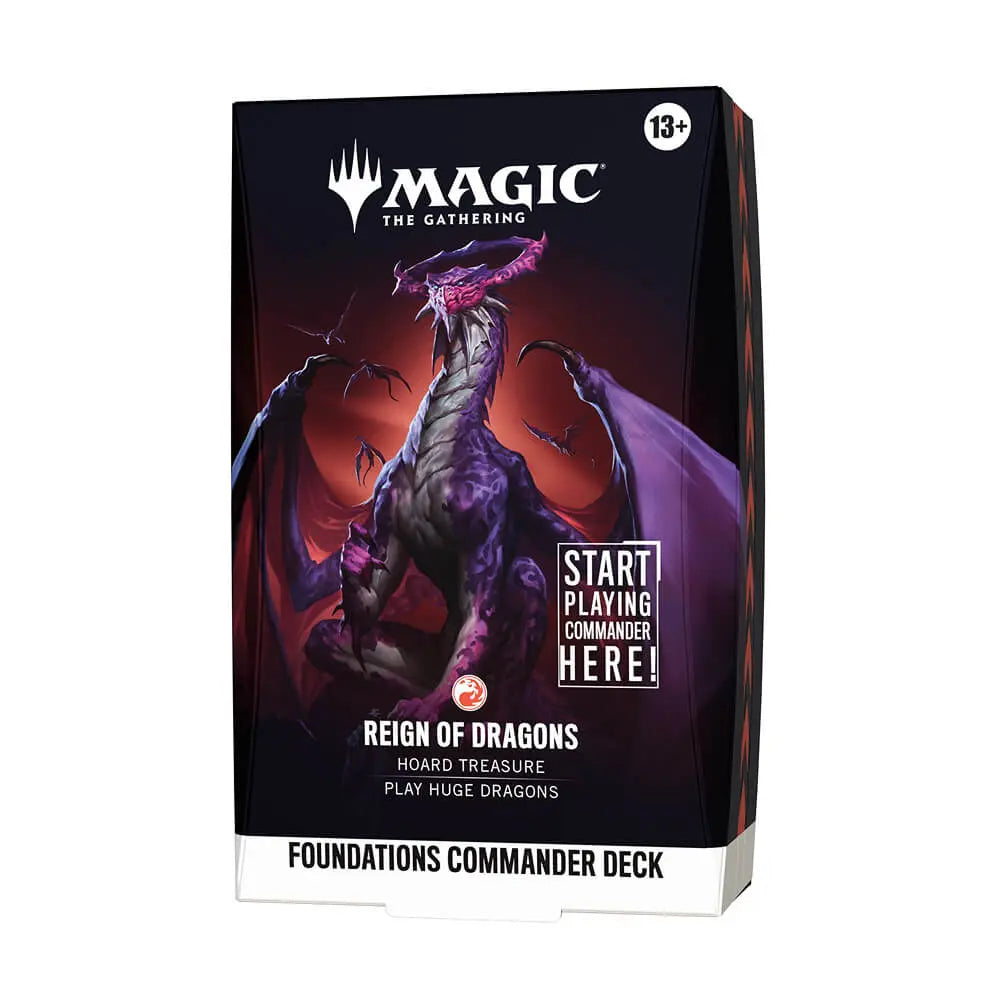 MTG - Reign of Dragons - Foundations - Commander Deck 