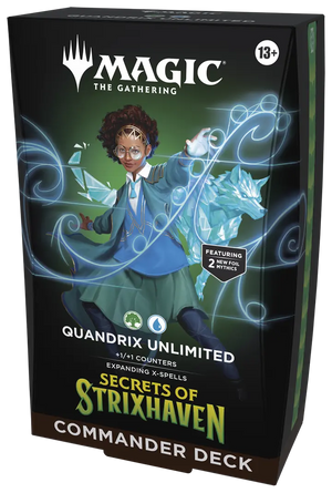 MTG - Secrets of Strixhaven - Commander Deck - Quandrix Unlimited 