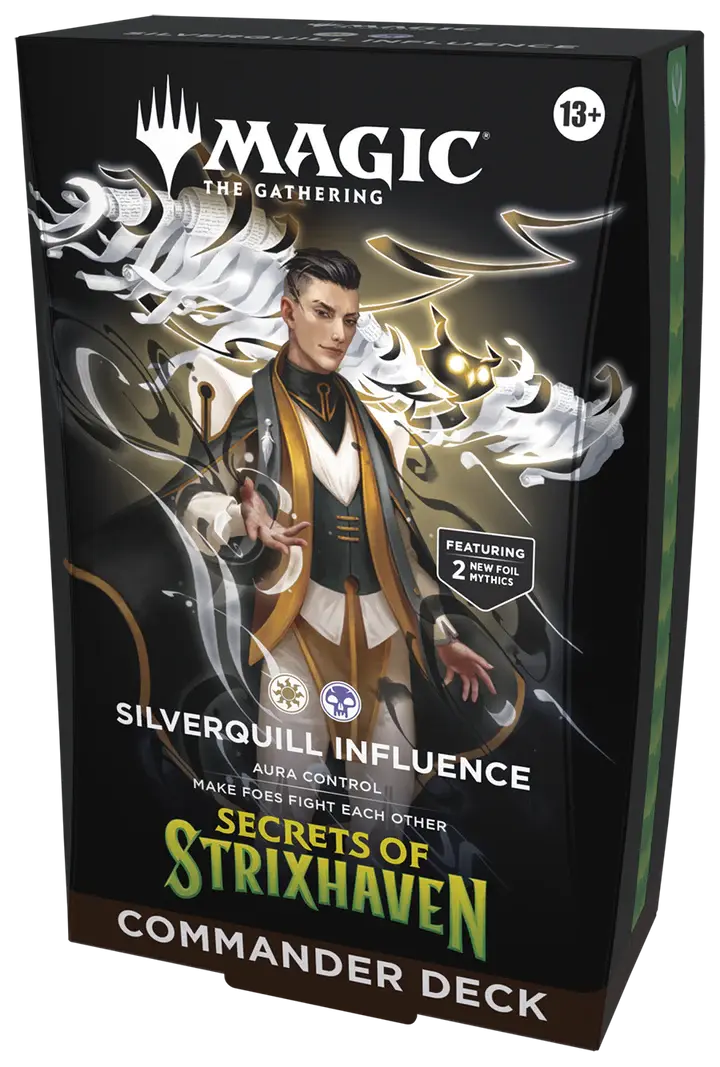 MTG - Secrets of Strixhaven - Commander Deck - Silverquill Influence 