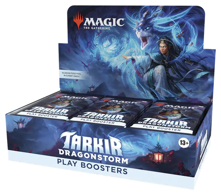 Sealed Magic: The Gathering Booster Boxes Magic: The Gathering Tarkir Dragonstorm Play Booster Box - Brand New, Sealed Khans Of Tarkir MTG Sealed Booster Boxes Sealed Magic: The Gathering Booster Boxes Magic: The Gathering Tarkir Dragonstorm Play Booster Box - Brand New, Sealed Khans Of Tarkir MTG Sealed Booster Boxes