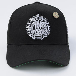 M&N x Topps Allen & Ginter Black 20th Anniversary Pro Pinch Snapback Hat 