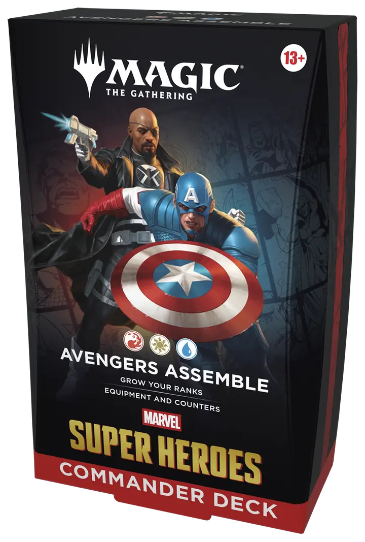 Magic The Gathering Marvel Super Heroes Commander Starter Deck Avengers Assemble 