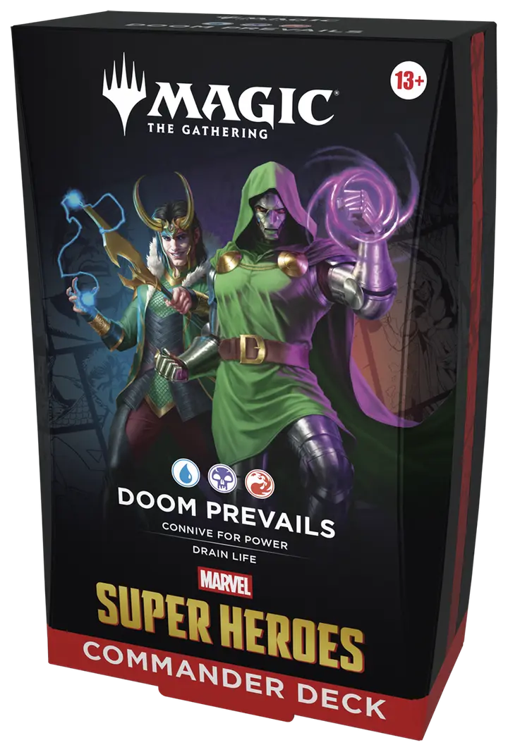 Magic The Gathering Marvel Super Heroes Commander Starter Deck Doom Prevails 