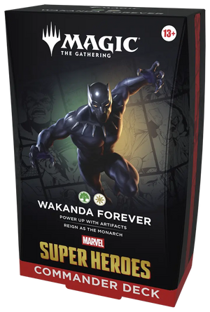 Magic The Gathering Marvel Super Heroes Commander Starter Deck Wakanda Forever 