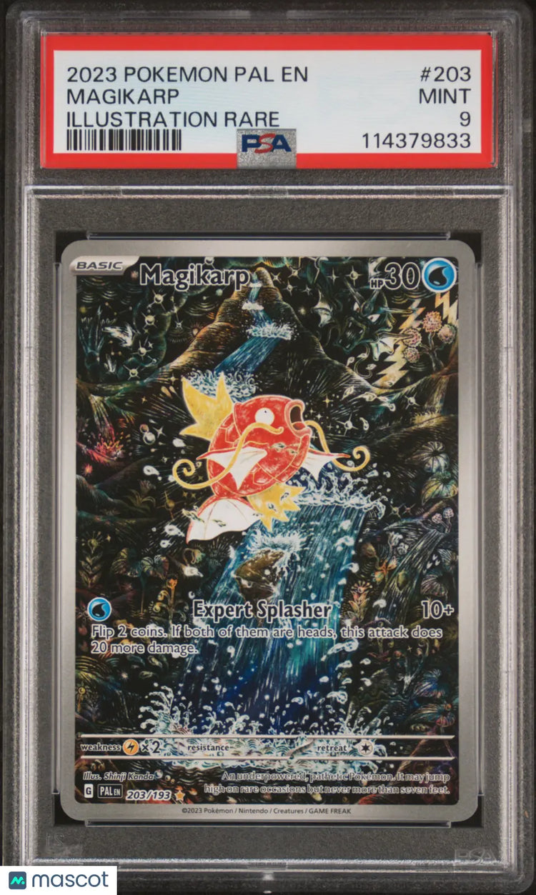 Magikarp PSA 9 IR Illustration Rare Paldea Evolved 203/193 2023 Pokemon 