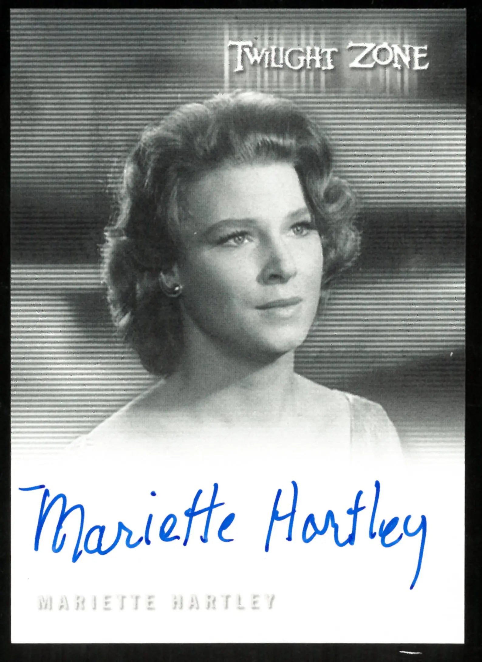 Mariette Hartley as Sandra Horn Twilight Zone Auto Autograph #A-99 