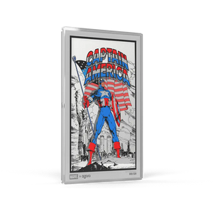 Marvel - Captain America: American Hero 5g Silver Collectible Foil 