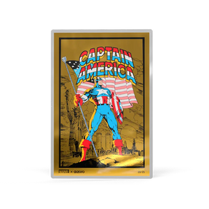 Marvel - Captain America: American Hero 5g Silver Collectible Foil 