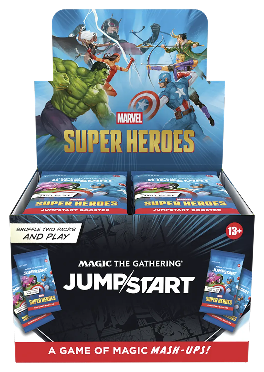 Marvel Super Heroes Jumpstart Booster Box - MTG 