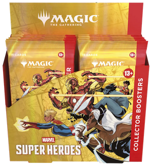 Marvel Super Heroes MTG Collector Booster Box 