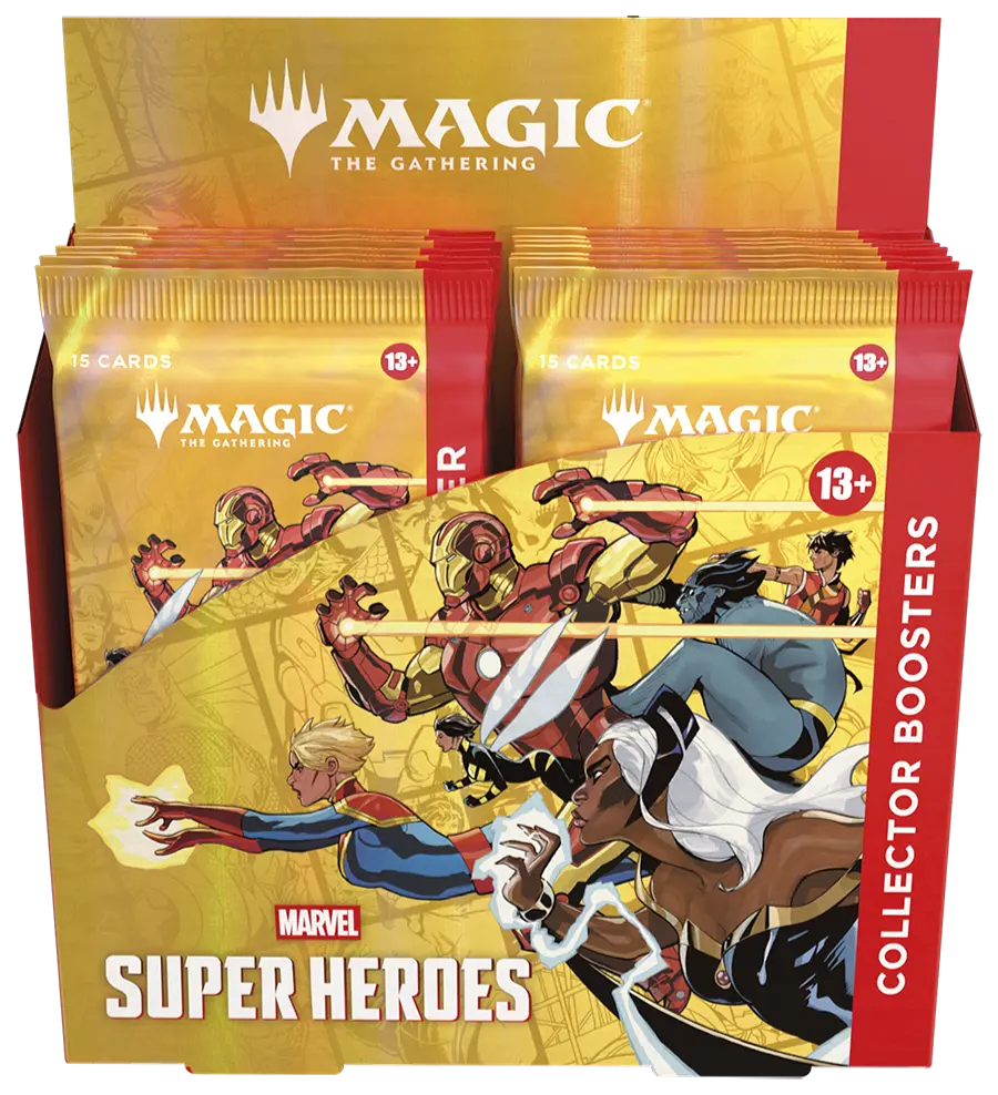 Marvel Super Heroes MTG Collector Booster Box 