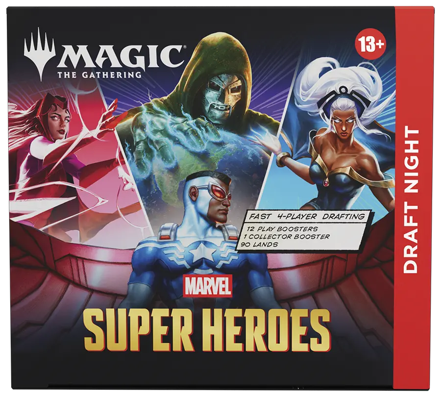 Marvel Super Heroes MTG Draft Night Booster Box 