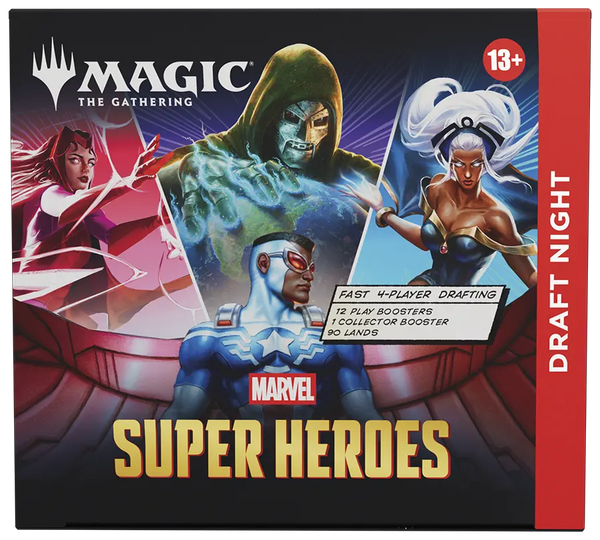 Buy Marvel Super Heroes MTG Draft Night Booster Box Online