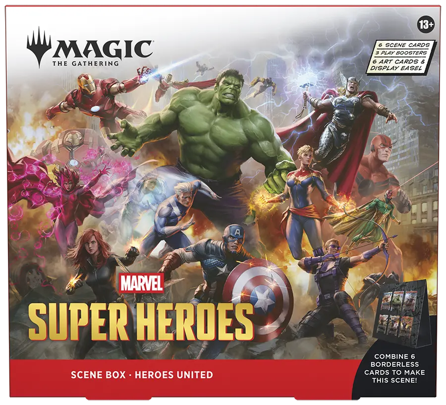 Marvel Super Heroes MTG Scene Booster Box 