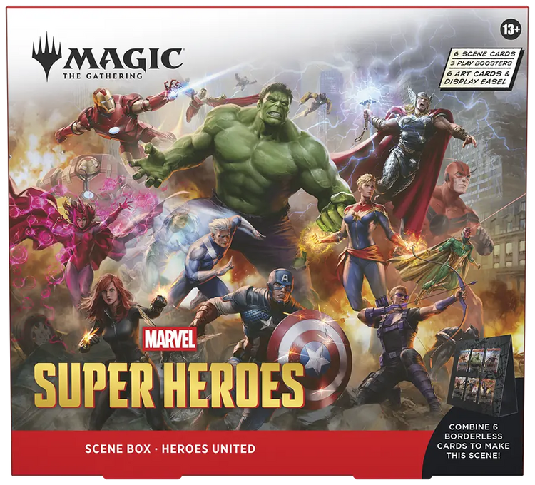 Buy Marvel Super Heroes MTG Scene Booster Box Online Buy Marvel Super Heroes MTG Scene Booster Box Online
