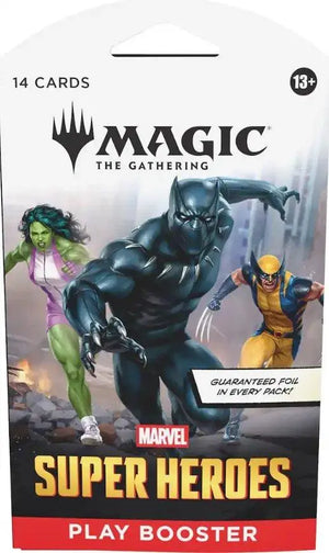 Marvel Super Heroes MTG Sleeved Play Booster Box 