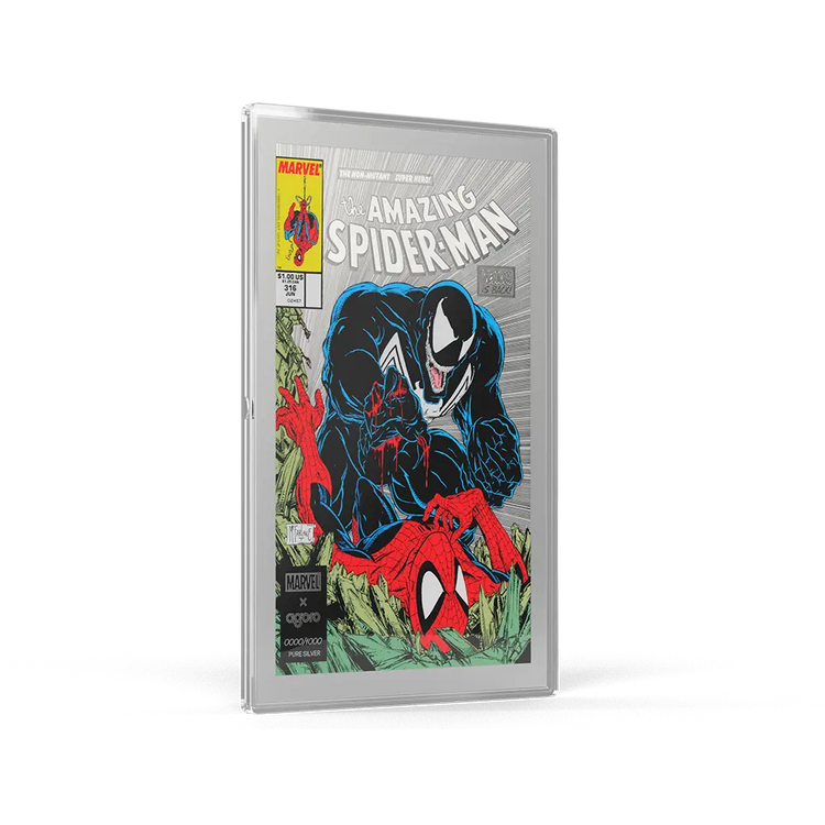 Marvel - The Amazing Spiderman #316: Venom Unleashed 1 oz Silver COMIX Foil 