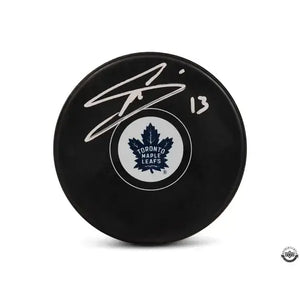 Mats Sundin Autographed Toronto Maple Leafs Rubber Puck 
