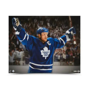 Mats Sundin Autographed “Sudden” 20x16 