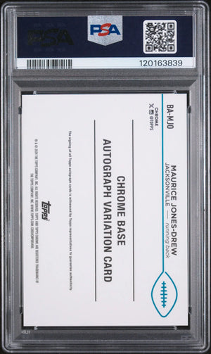 Maurice Jones-Drew Auto /150 PSA 10 Autograph 2024 Topps Chrome Variation 