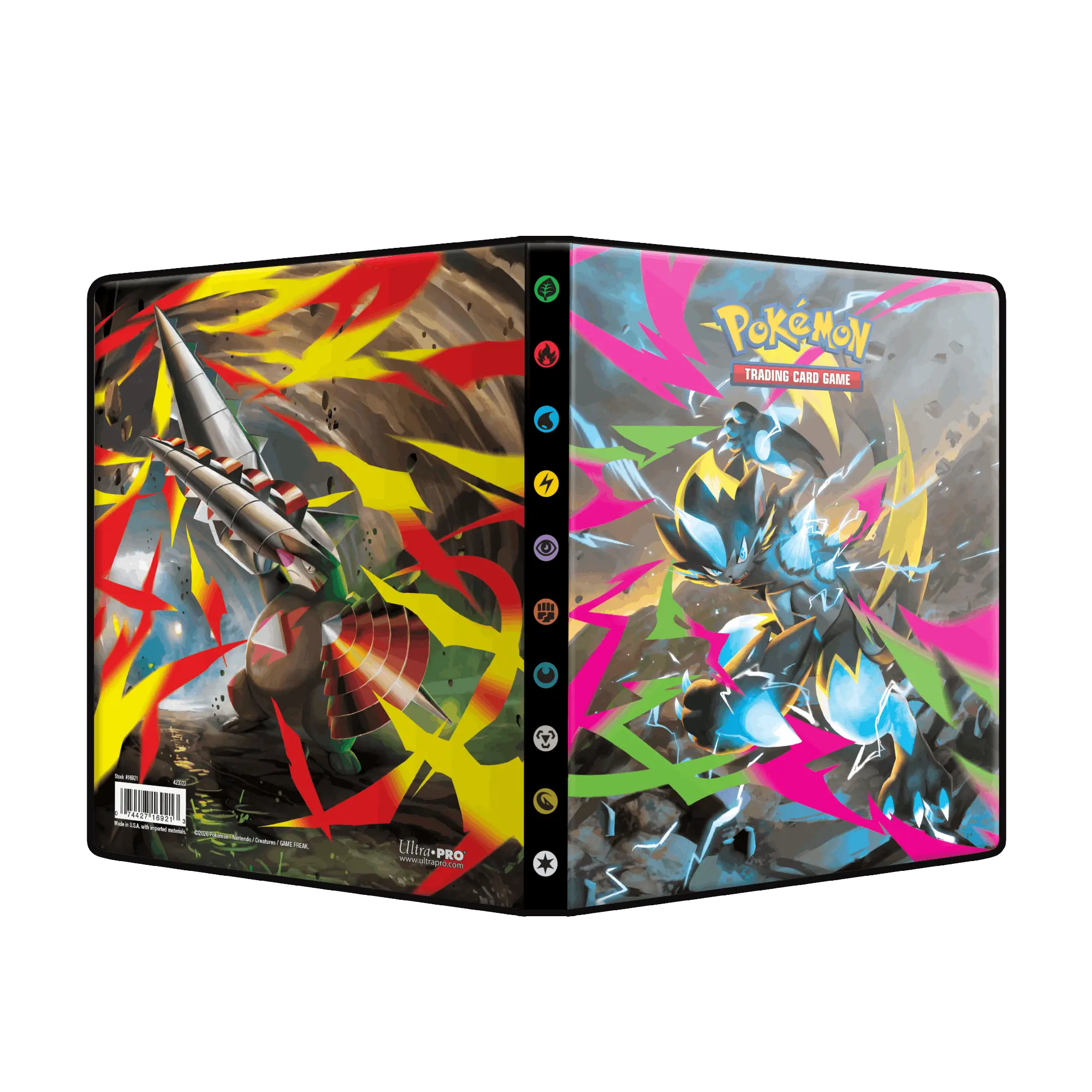 Mega Evolution - Pitch Black 4-Pocket Portfolio for the Pokémon 