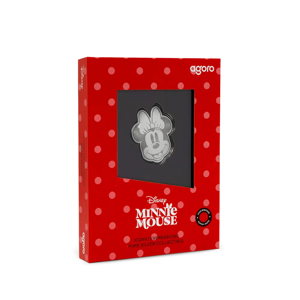 Mickey and Friends - Iconic Expressions - Minnie Mouse 0.5 oz Silver Collectible Coin 