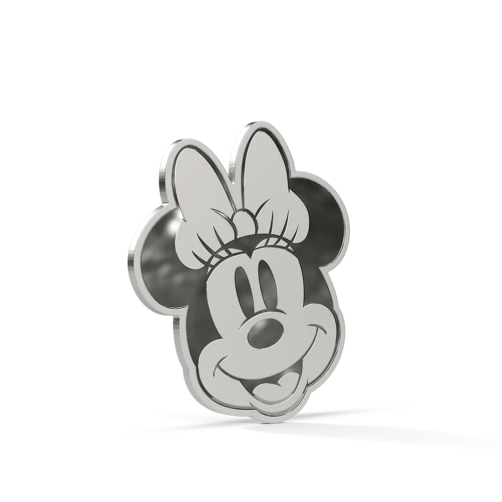 Mickey and Friends - Iconic Expressions - Minnie Mouse 0.5 oz Silver Collectible Coin 