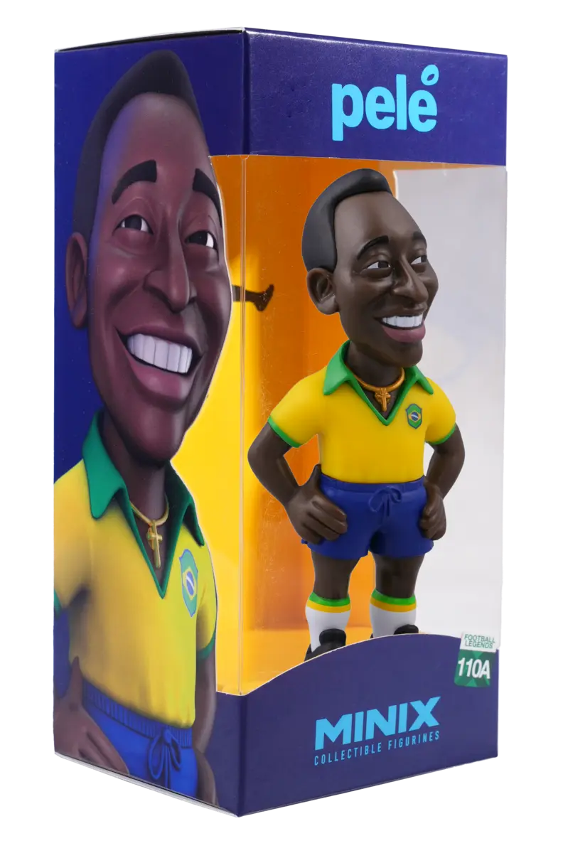Minix 12Cm Soccer Legend Pele Brazil 1St Kit 