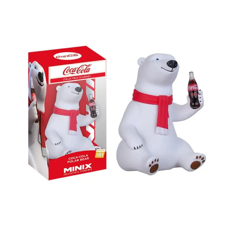 Minix 12cm Holiday Coca Cola Polar Bear 
