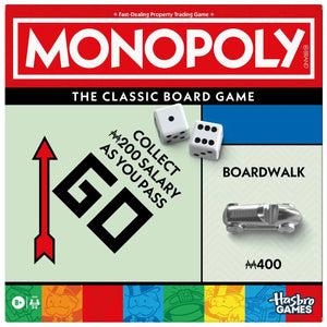 Monopoly Classic Refresh Board Game (Bilingual) 