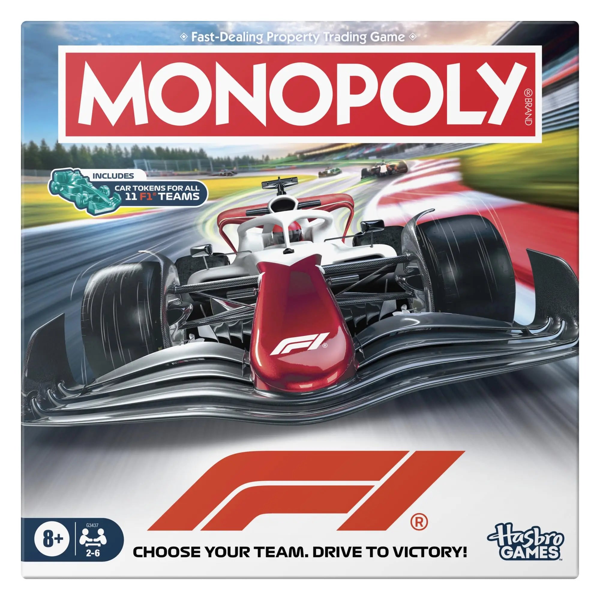 Monopoly F1 Edition Board Game 