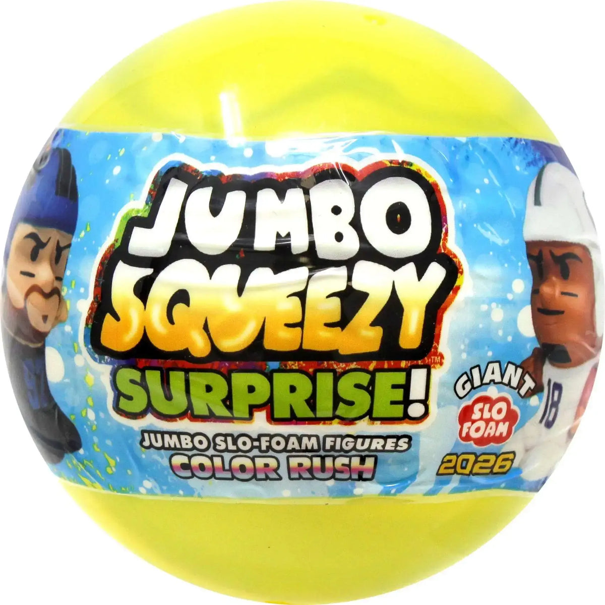 NFL JUMBO Squeezy Surprise! Series 5 Football Color Rush 