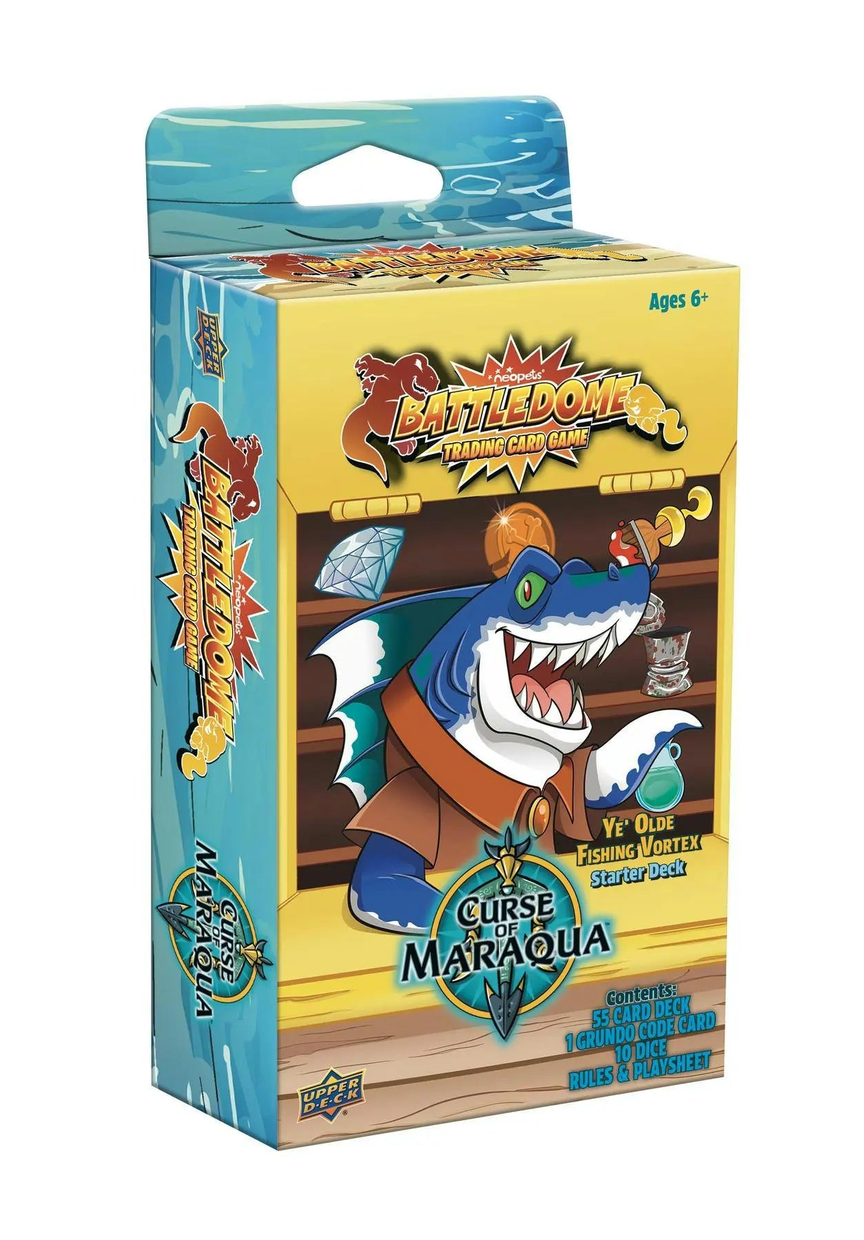 Neopets Battledome Curse of Maraqua Starter Set 