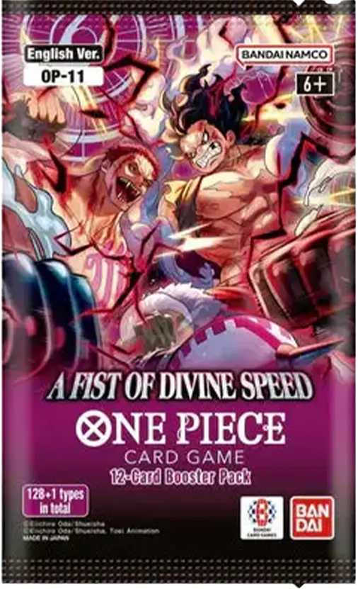 One Piece A Fist of Divine Speed Booster Pack (Single Pack Sales) 