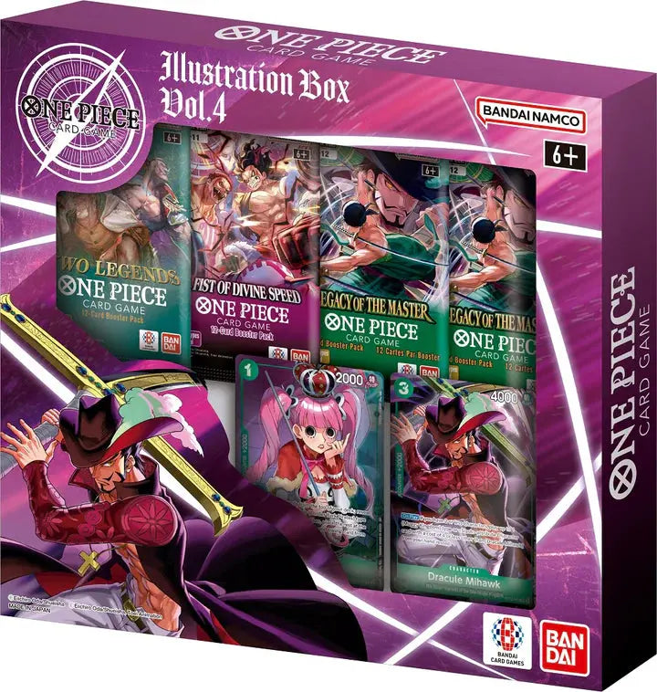 Buy One Piece Card Game Illustration Box Vol 4 Online Now