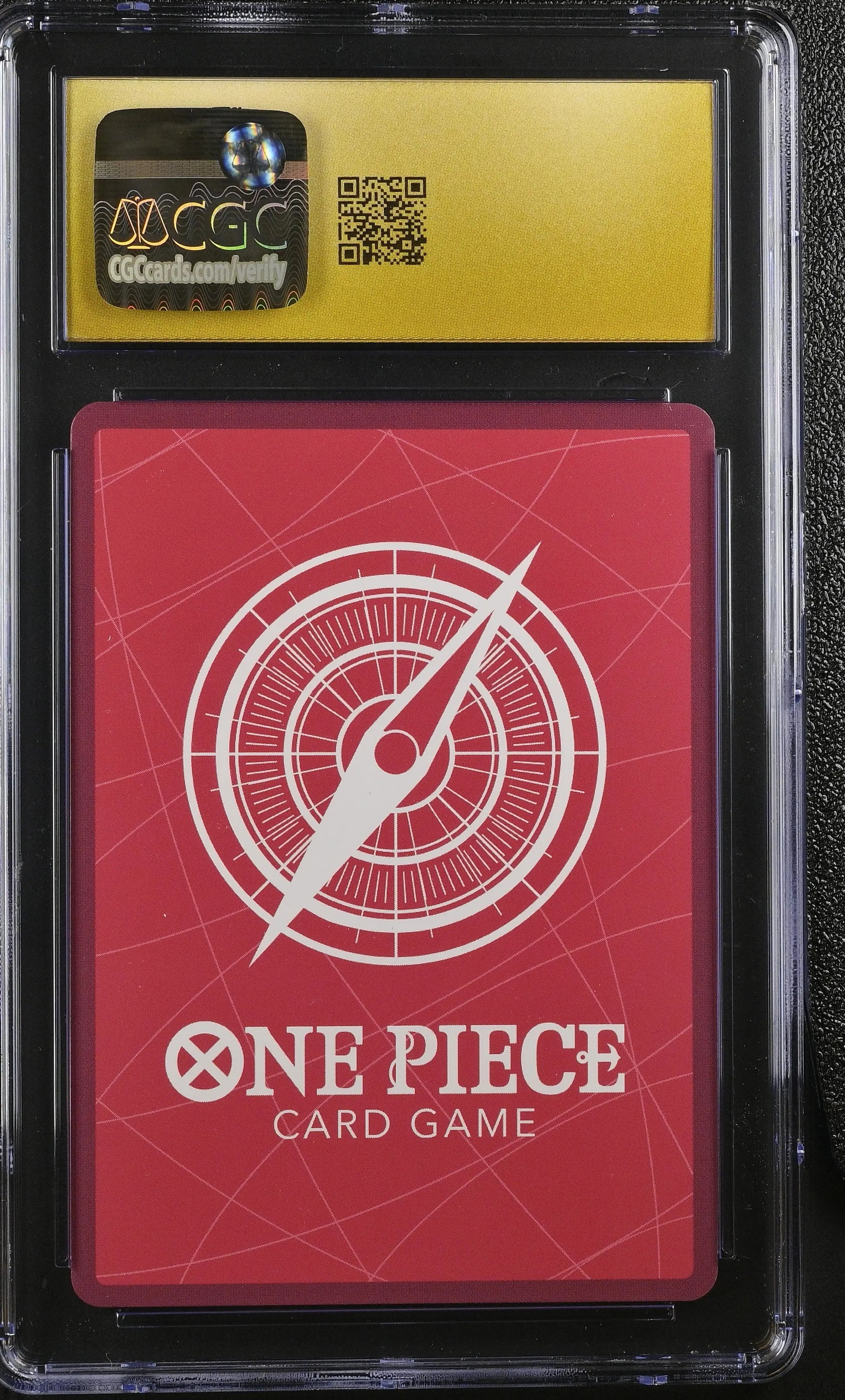 Pristine CGC 10 Trafalgar Law Romance Dawn Alternate Art Card