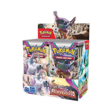 Pokemon Scarlet And Violet Paldea Evolved Booster Box By The Pack
