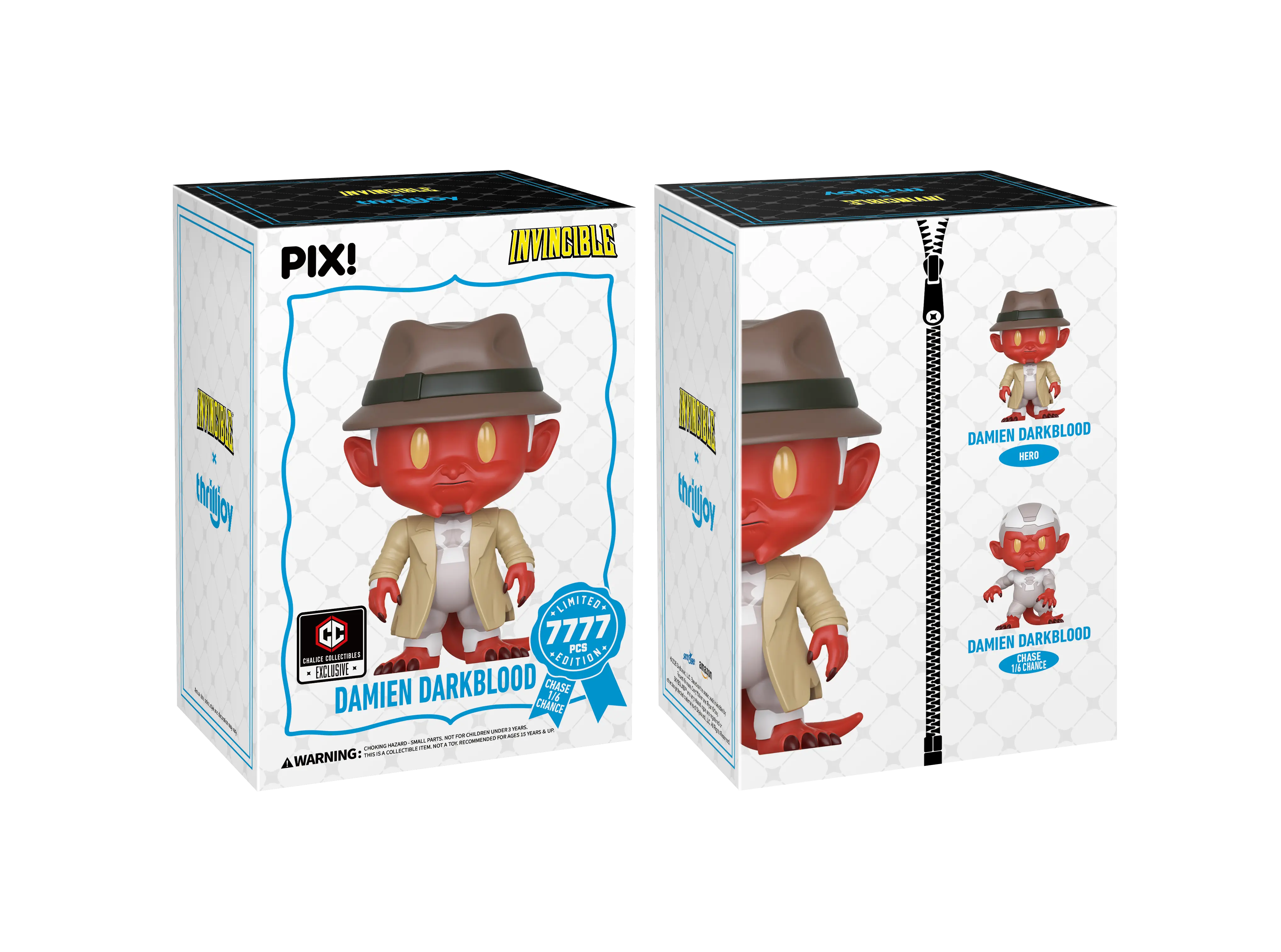 PIX! Invincible Damien Darkblood Action Figure 