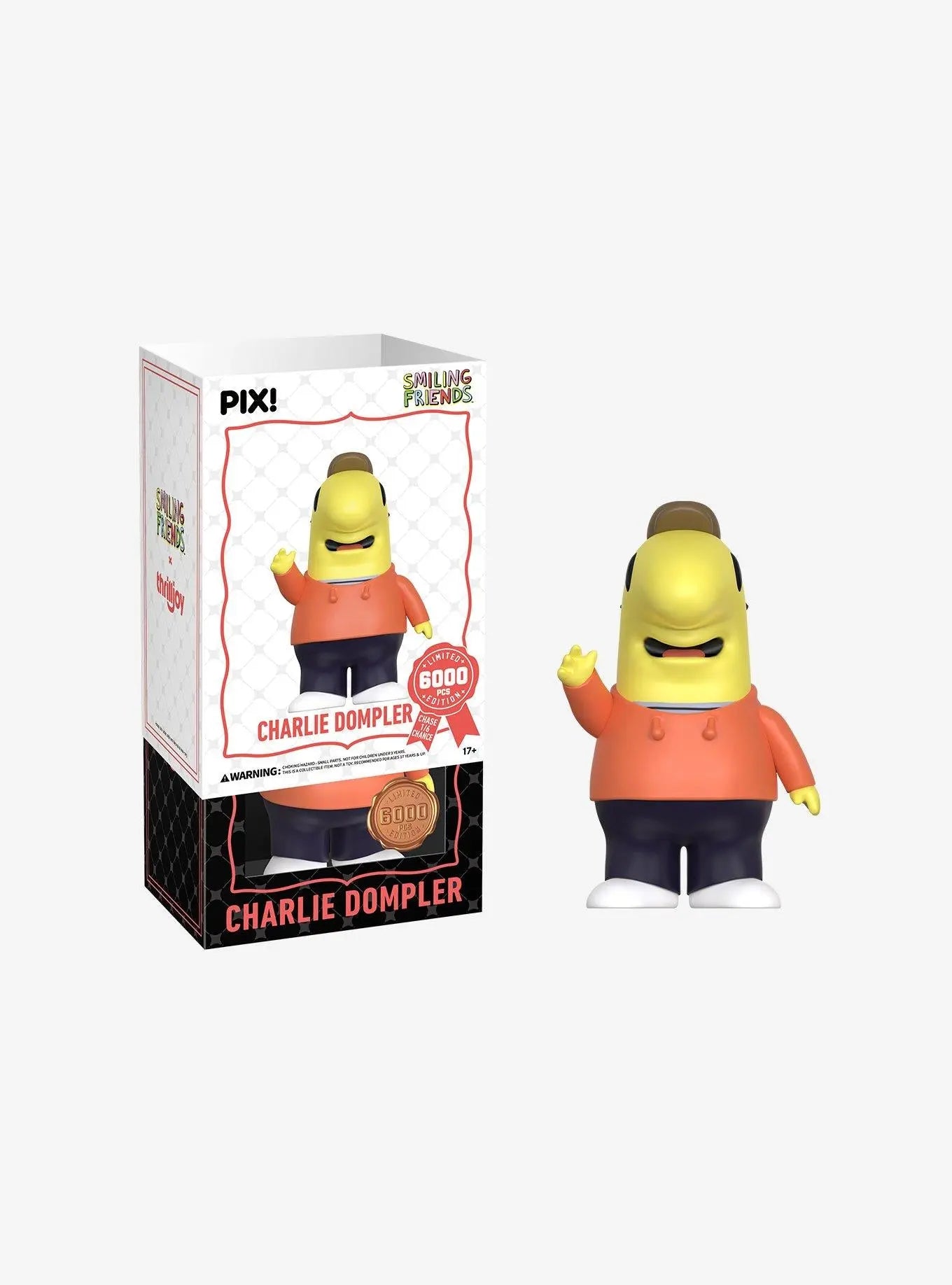 PIX! Smiling Friends Charlie Plush Toy 