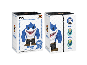 PIX! Street Sharks Ripster Action Figure 