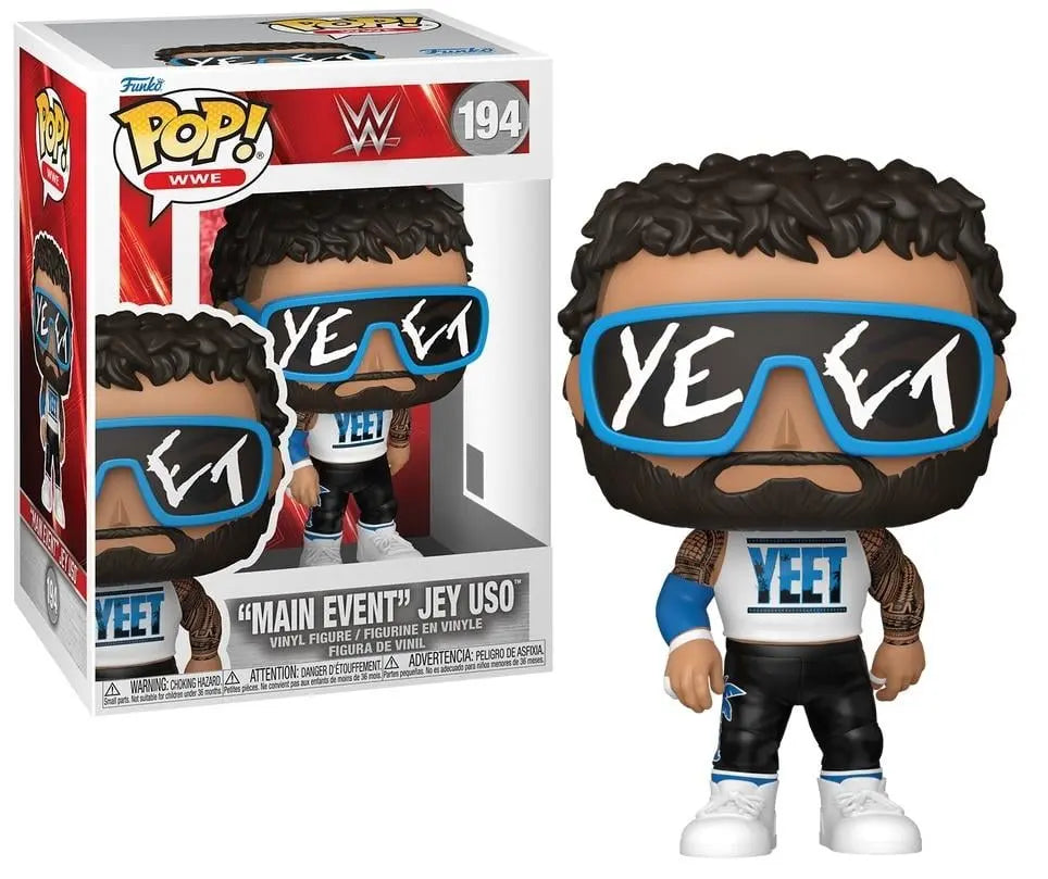 POP WWE Jey Uso Main Event Vinyl Figure 