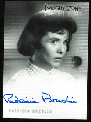 Patricia Breslin As Pat Carter Twilight Zone Auto Autograph #A-40 